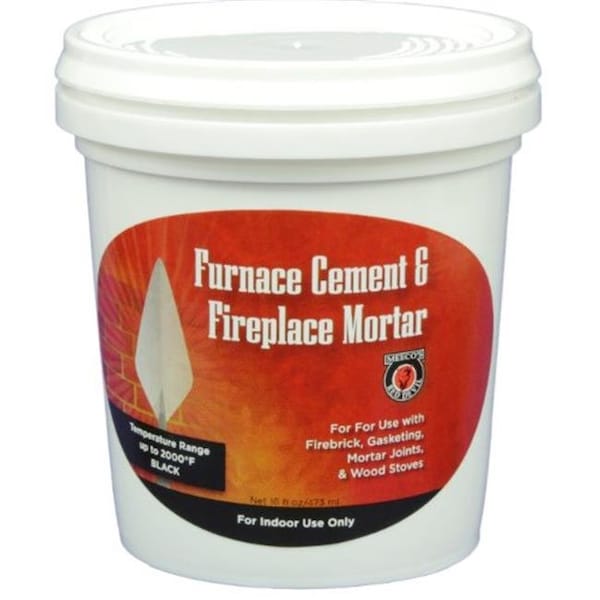 Meeco Manufacturing Meeco Manufacturing 1353 Furnace Cement & Mortar; Gray - Pint 1353 - main